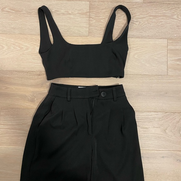 Princess Polly Huxley Set in Black - Picture 2 of 5